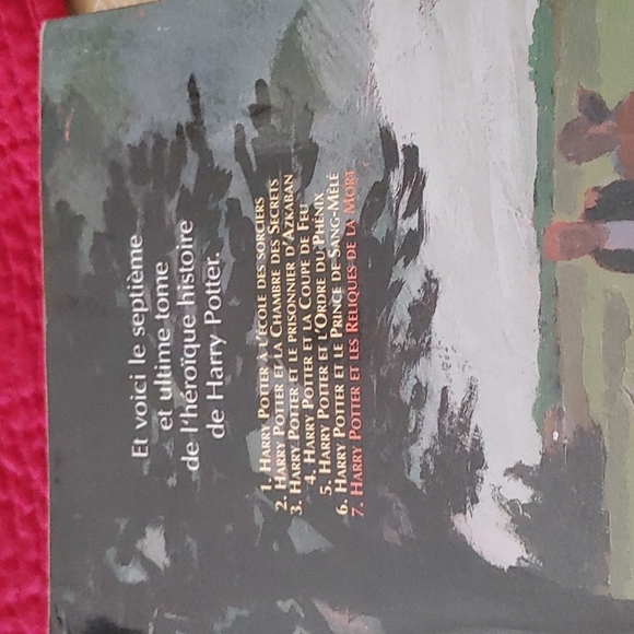 Harry Potter tome 7: HARRY POTTER ET LES RELIQUES DE LA MORT Grand format - Picture 6 of 6